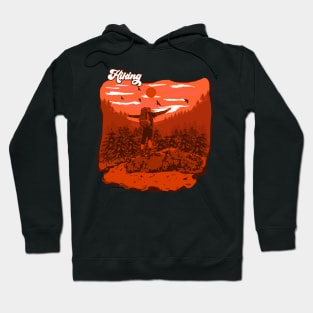 Hiking adventure wild vintage style Hoodie